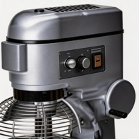 Mélangeur planétaire professionnel en acier inoxydable avec bol amovible, multi-vitesses, 20 L, pour boulangerie et cuisine