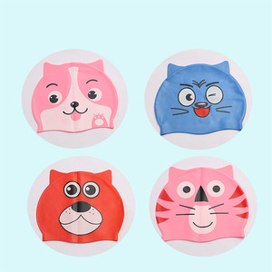 <span class=keywords><strong>Bonnet</strong></span> <span class=keywords><strong>de</strong></span> <span class=keywords><strong>bain</strong></span> en silicone durable amusant pour enfants garçons et filles Chapeau <span class=keywords><strong>de</strong></span> piscine confortable pour tout-petits avec protection des oreilles imperméable - Product Image 5