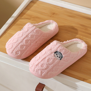 Nouvelles pantoufles tendance pour femmes avec semelle en TPR, doublure en peluche, pantoufles d'intérieur pour femmes, qualité supérieure, vente en gros - Product Image 3