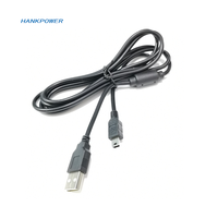 1.8M pour câble de chargeur de contrôleur PS3 pour contrôleur PS3 anneau magnétique Mini câble de charge de données USB
