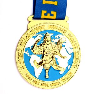 Precio de fábrica Placa de oro Diseño personalizado Medallas de evento 3D Concurso Reconocimiento Medalla Evento Recuerdo Premios - Product Image 5