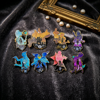 LGC fabrique des épingles à revers en métal sur mesure de haute qualité, badges scintillants pour collection et vêtements.