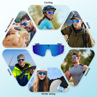 Gafas de Sol Deportivas para Ciclismo al Aire Libre 2026 con Cámara IA, Audio, Video, Traducción en Tiempo Real y Asistente de Voz ChatGPT