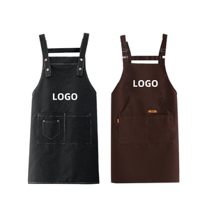 Tablier de cuisine ménage coton 100% multi fonction - Product Image 4