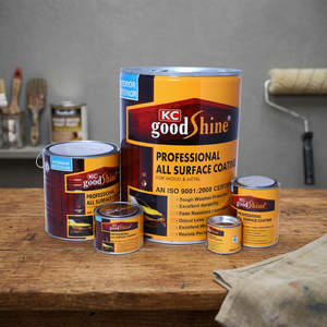Peinture liquide laquée brillante NC de qualité alimentaire pour la finition des surfaces de meubles en bois, application au pinceau ou au pulvérisateur, polyuréthane - Product Image 2