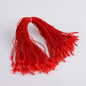 Snelle Handel 1000 Stuks 25Cm Wit Verzegeld Label Opknoping Tag Touw Plastic Katoenen Label Kleding Opknoping Touw - Product Image 3