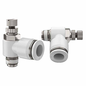 Válvula de control de aire tipo aguja Smc As5000 04, regulador de velocidad para sistemas neumáticos - Product Image 3