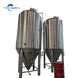 High Efficiency 6000L Industrial Fermentor Beer Fermenting Machine Unitank Isobaric Fermenter