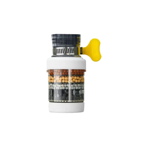Filtre à <span class=keywords><strong>eau</strong></span> pour <span class=keywords><strong>robinet</strong></span> à charbon actif manuel à six couches, amovible, lavable, certifié NSF, fabriqué en plastique. - Product Image 1
