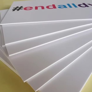 Stampa di plastica impermeabile personalizzata 3MM/5MM/10MM in PVC pannello in espanso, PVC Sintra Board,PVC <span class=keywords><strong>Forex</strong></span> Board Sign - Product Image 6