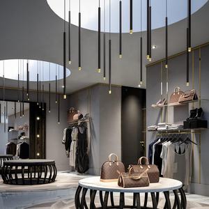 Lámpara Colgante LED Lineal de Alta Calidad, 5W 7W 12W COB, Forma Cilíndrica, Moderna, para Interiores de Oficina, de Aluminio - Product Image 6