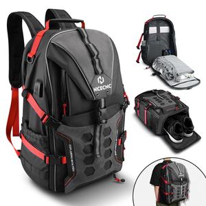 NiceCNC 35L <span class=keywords><strong>Sac</strong></span> à <span class=keywords><strong>dos</strong></span> pour casque <span class=keywords><strong>de</strong></span> moto <span class=keywords><strong>de</strong></span> grande capacité avec compartiment à chaussures - Product Image 1