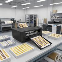 Máquina de Corte Automática MYCUT FS350DC con Alimentación Ultra Automática, Servomotor, Cortadora de Láminas y Adhesivos, Plotter, Máquina de Troquelado Digital CCD