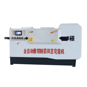Hot Bán Tự Động CNC Thanh Thép Uốn Hoop Thẳng Và Máy Cắt Thép Cây Khuấy Thẳng Uốn - Product Image 1