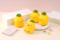 Jouet Squishy Créatif YR Canard Jaune à Tête d'Ananas, Anti-stress Amusant, Cadeau Unisexe, 14 ans et plus, Easy Mood
