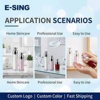 Bouteilles en plastique sous vide pour shampoing avec manchon extérieur en PP et intérieur en ABS, pompe sans air, tailles 15/30/50 ml, vente directe d'usine
