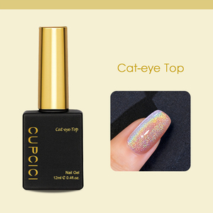 Kit de gel UV pour manucure, gel fonctionnel BIN personnalisé, 6 pièces, 15 ml, gel de base, couche de base, couche de finition mate, couche de finition œil de chat - Product Image 6