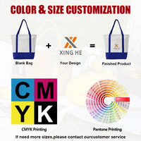 Sac fourre-tout en coton biologique avec logo personnalisé, motif de lettres, réutilisable, durable, en toile, vente en gros d'usine pour les salons professionnels, utilisation en cadeau