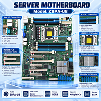 Carte mère pour serveur ASUS Z9PA-U8, LGA2011, Intel C602-A, DDR3, ATX, pour Xeon E5-1600, E5-2600 V1 V2