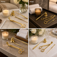 Accessoires de mèches de bougies rondes modernes personnalisées avec options OEM/ODM pour la fragrance d'intérieur et les cadeaux de détail
