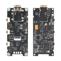 Carte PCBA décodeur audio USB haute résolution, PCM 32 bits 384 kHz, charge casque 16-600Ω, PEQ via application et mise à niveau OTA, OEM d'usine