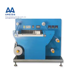 3 in 1 rotary label laminating slitting and die cutting machine