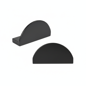 Tirador de cajón de latón semicircular antiguo de 64mm para armarios y muebles estilo de diseño europeo para uso en armarios - Product Image 2