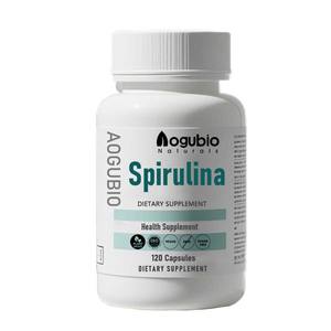 Gıda sınıfı organik Spirulina kapsülleri, Spirulina Tablet, Spirulina tozu sağlık takviyesi Spirulina kapsülleri - Product Image 1