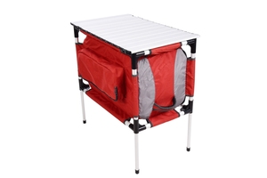 Bàn Nhà Bếp Gấp Gọn Màu Đỏ Chất Lượng Tốt Với Vải Lều Cắm Trại Ngoài Trời Dễ Mang Theo Để Bàn Dã Ngoại Hoạt Động - Product Image 5