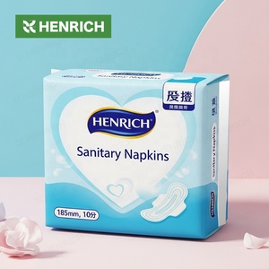 Serviette hygiénique ultra-fine respirante à ions négatifs en coton naturel avec ailettes, sûre et douce, jetable, directement de l'usine - Product Image 2