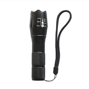Adjustable Zoomable High Power Camping Flashlight Aluminum Torch