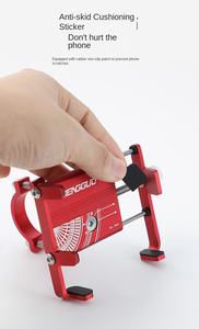 <span class=keywords><strong>Support</strong></span> de téléphone pour vélo de route MTB <span class=keywords><strong>Support</strong></span> de vélo rotatif 360 en aluminium antidérapant réglable <span class=keywords><strong>Support</strong></span> de téléphone pour vélo - Product Image 4