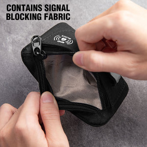 Carteira com Clip Oculto RFID, Clip Destacável para Esconder Dinheiro, Bolsa <span class=keywords><strong>de</strong></span> Viagem Multifuncional para Cartões <span class=keywords><strong>de</strong></span> Crédito/Identidade para Mulheres e Homens - Product Image 6