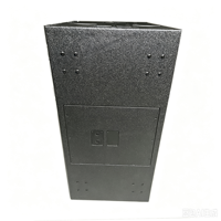 Caisson de basses professionnel B-218 double 18 pouces, puissance de pointe 1600W/3200W, 30Hz-200Hz, noir