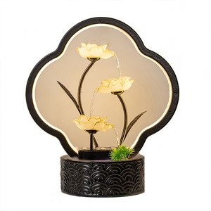 Minifuente de agua de diseño a la moda para interior, cascada de sobremesa, decoración para el hogar - Product Image 3