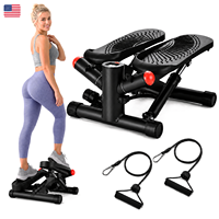 Appareil de fitness mini stepper à pédales pour entraînement cardio, usage domestique, charge maximale 120 kg