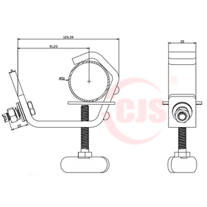 Nhôm Ánh Sáng Giàn DJ Chiếu Sáng kẹp giàn giáo - Product Image 3