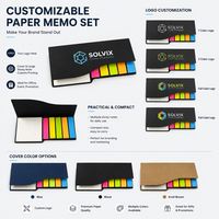 Lot de blocs-notes adhésifs couleurs assorties avec onglets, pages lignées vierges, onglets adhésifs colorés pour la maison, le bureau, l'école, la planification, cadeau