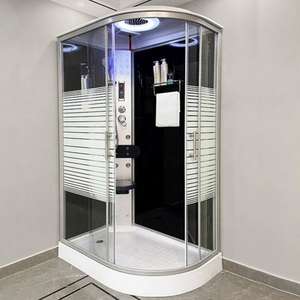 <span class=keywords><strong>Cabine</strong></span> de <span class=keywords><strong>douche</strong></span> intégrée à vente directe d'usine COMO, <span class=keywords><strong>douche</strong></span> coulissante, sauna, bain, <span class=keywords><strong>cabine</strong></span> de <span class=keywords><strong>douche</strong></span> à vapeur préfabriquée, verre trempé pour hôtel - Product Image 4