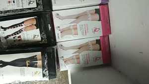 Bas noirs Sexy de grande taille pour femmes japonaises avec couture arrière, bas en Nylon Transparent souple et haut de cuisse - Product Image 5