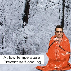 Wholesale Waterproof Outdoor Survival Shelter Bivvy Emergency Camping Thermal Sleeping Bag - Product Image 5