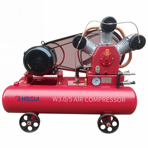 Compressore d'aria a pistone portatile industriale HEGUI W-3.5/5 W-3/5, alimentato a diesel, raffreddato ad aria, a bassa rumorosità, per uso minerario - Product Image 5