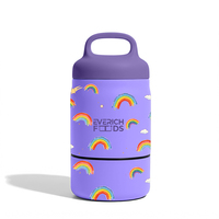 Conteneurs alimentaires isothermes en acier inoxydable de 18 oz pour la maison, sans BPA, anti-fuite, boîte à lunch bento
