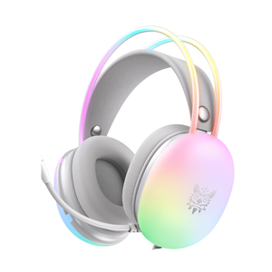 Precio bajo 2025 <span class=keywords><strong>ONIKUMA</strong></span> X25 RGB Auriculares para juegos Estéreo Sonido envolvente Auriculares para PC Vocalismo dinámico para deportes Viajes Aviación - Product Image 1