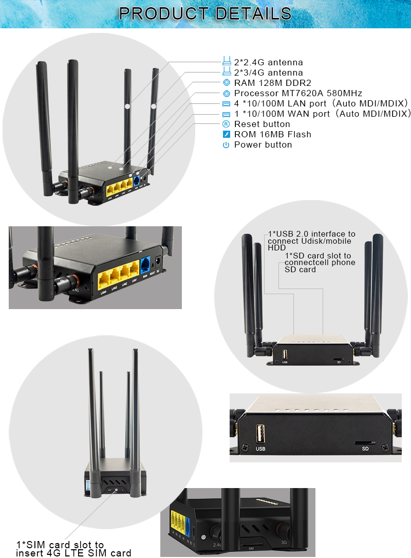 4g volte fixed wireless terminal