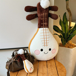 Juguete de Peluche Pipa Estilo Chino, Súper Suave, Realista, Instrumento Musical, Muñeco de Peluche Pipa, Personalizable, Formas Únicas Disponibles - Product Image 5