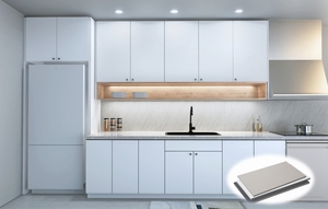 Panel de Pared de PVC de Diseño Geométrico Moderno OEM ODM de 190*145 (mm) para Almacenes, Oficinas, Espacios Exteriores, Hogares, Estudios, Baños e Interiores - Product Image 2