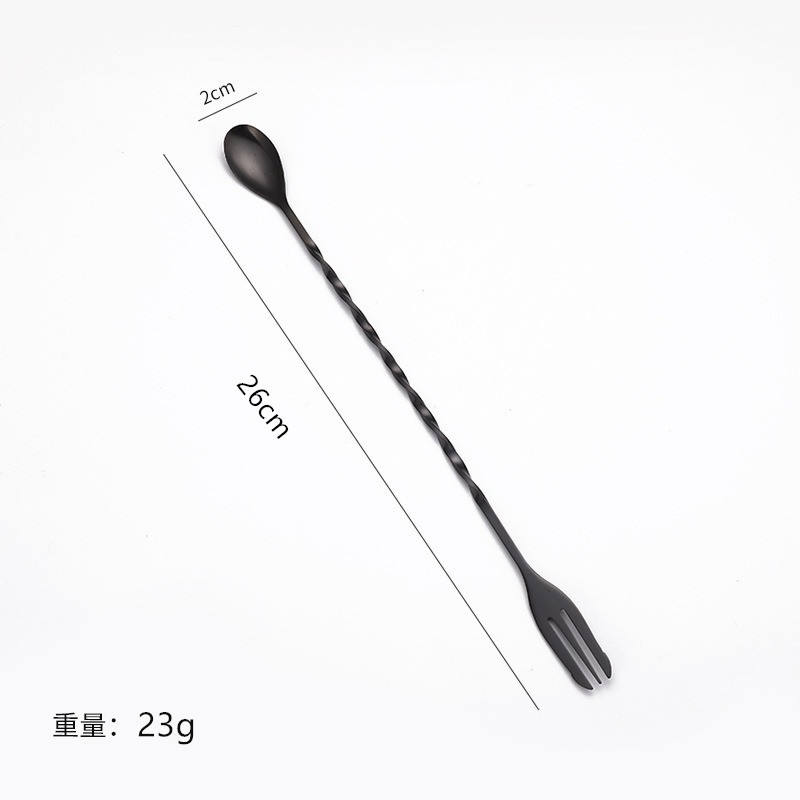 Cuillère noire de petite taille [épaississement] [matériau 410]]
