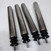 Ligne de convoyeur à rouleaux en acier inoxydable pour le transport de rouleaux non motorisés galvanisés avec composants de roulement à billes
