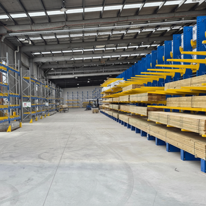 ชั้นวางแบบเคลือบผงทำจากเหล็กสำหรับจัดการสินค้าในคลังสินค้า - Product Image 1